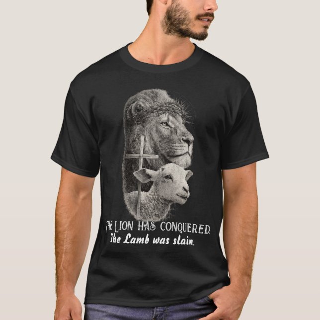 Led, Yet Still Lord - Christian T-Shirt (Front)