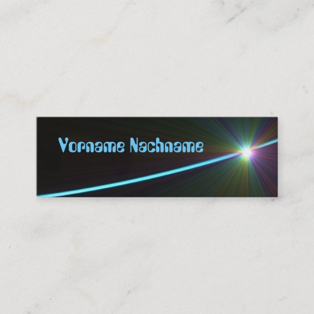 LED Young Mini Business Card (Front)