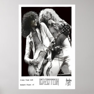 Led Zeppelin 1975 Swan Song Promo Photo Print 1