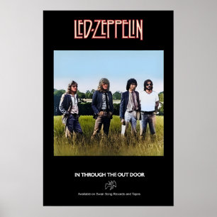 Led Zeppelin In Through The Out Door Poster Print