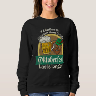 Lederhosen Dirndl Beer Beer Mug Volksfest Bavaria  Sweatshirt