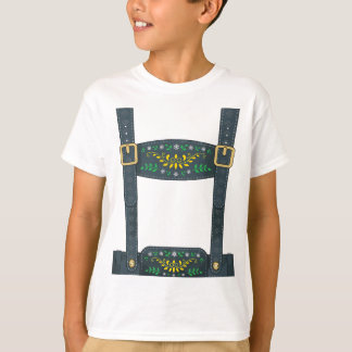 Lederhosen Oktoberfest German Festival Costume T-Shirt