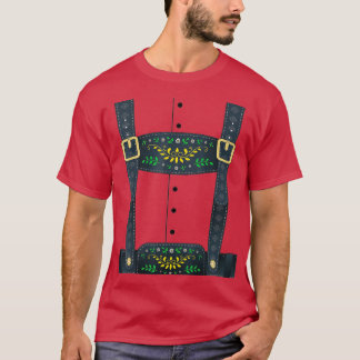 Lederhosen Oktoberfest  or Halloween Costume  T-Shirt