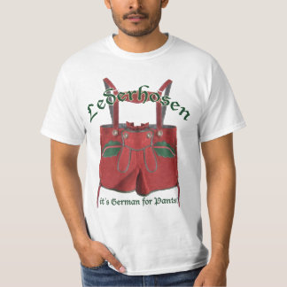 Lederhosen... T-Shirt