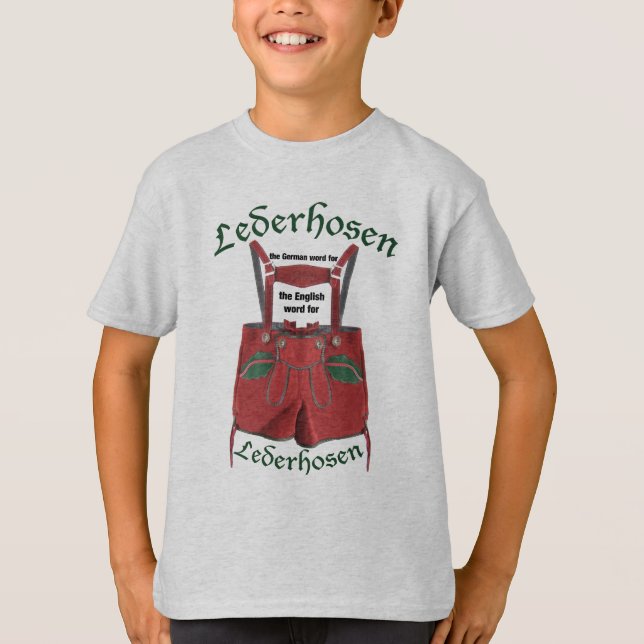 Lederhosen... T-Shirt (Front)