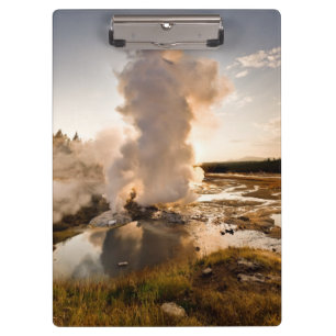 Ledge Geyser, Norris Geyser Basin Clipboard
