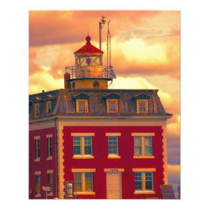Ledge Light Photo Print