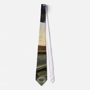 Ledger and Eyeglasses Tie