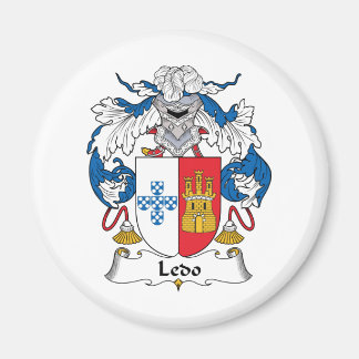 Ledo Family Crest Magnet