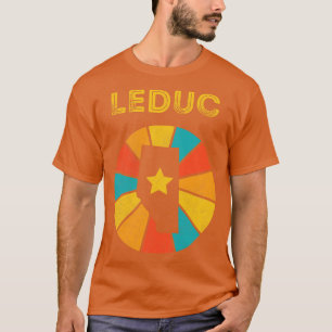 Leduc Alberta Canada Vintage Distressed Souvenir 1 T-Shirt