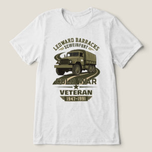 Ledward Barracks Schweinfurt Cold War Veteran Tri-Blend Shirt