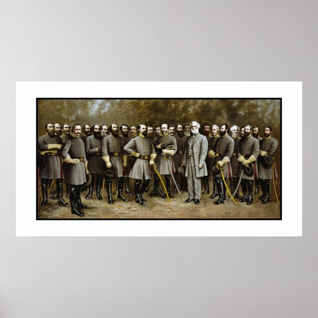 Lee and His Generals Poster (Front)