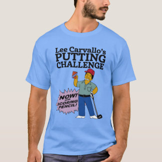 Lee Carvallos Putting Challenge funny family vinta T-Shirt