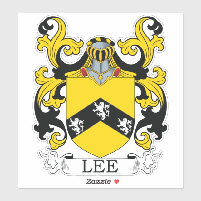 Lee Family Crest (Sheet)