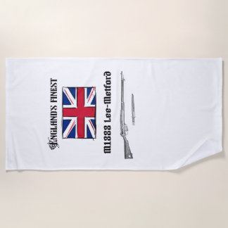 Lee Metford rifle  Beach Towel