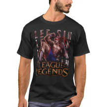 Lee sin T- shirt from league of legends 