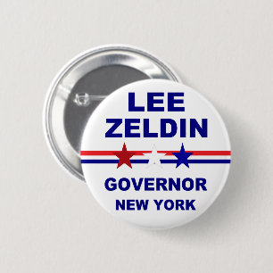 Lee Zelden Governor New York 2022 6 Cm Round Badge