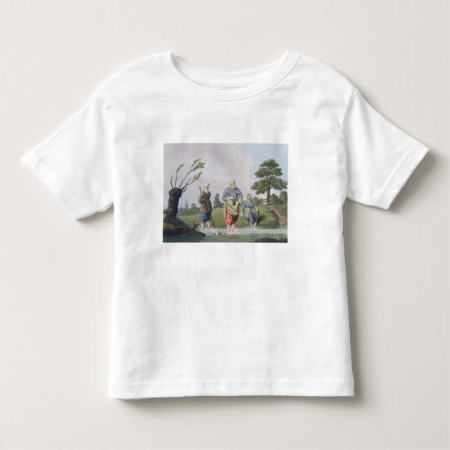 Leech Finders, from `Costume of Yorkshire' engrave Toddler T-Shirt (Front)