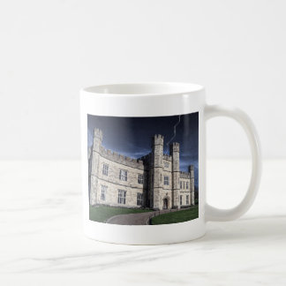Leeds castle at night coffee mug