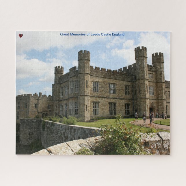 Leed's Castle England Jigsaw Puzzle (Horizontal)