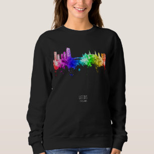 Leeds England Skyline Skyscrapers Sweatshirt