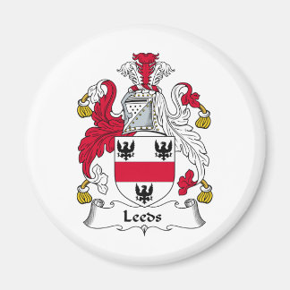 Leeds Family Crest Magnet