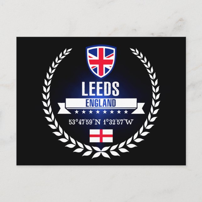 Leeds Postcard (Front)