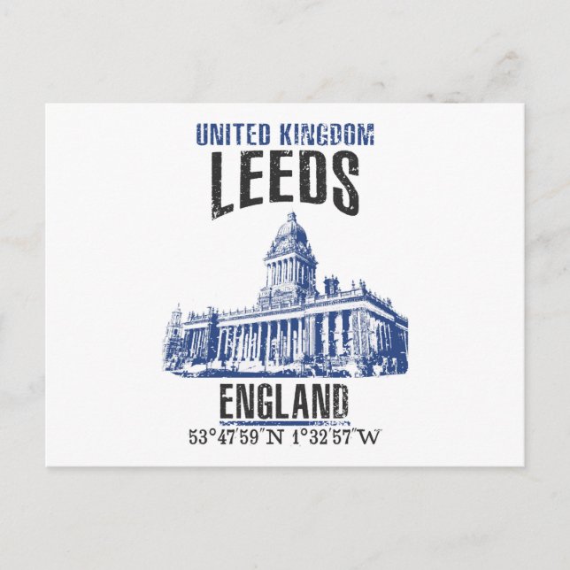 Leeds Postcard (Front)
