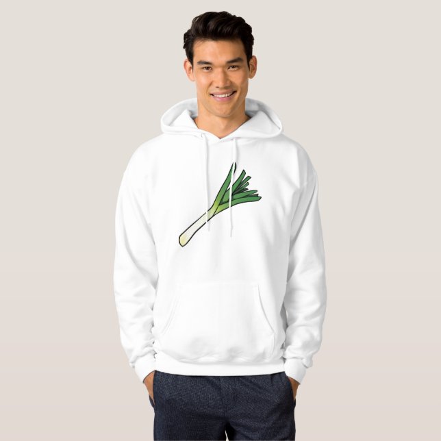 Leek Vegetable Hoodie (Front Full)