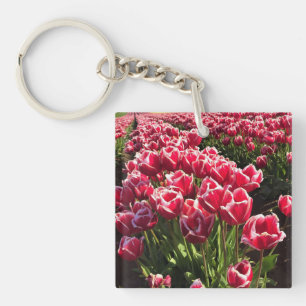 Leen Van Der Mark Tulips, Oregon Key Ring