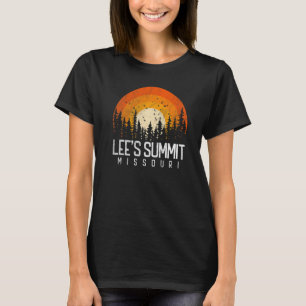 Lee's Summit Missouri MO Retro Vintage 80s 90s T-Shirt