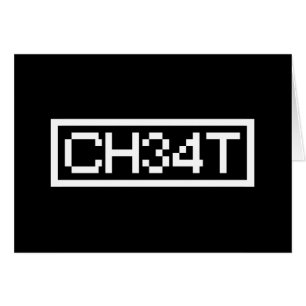 LEET CHEAT CARD