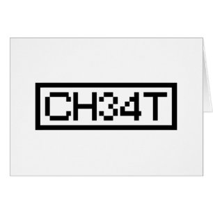 LEET CHEAT CARD