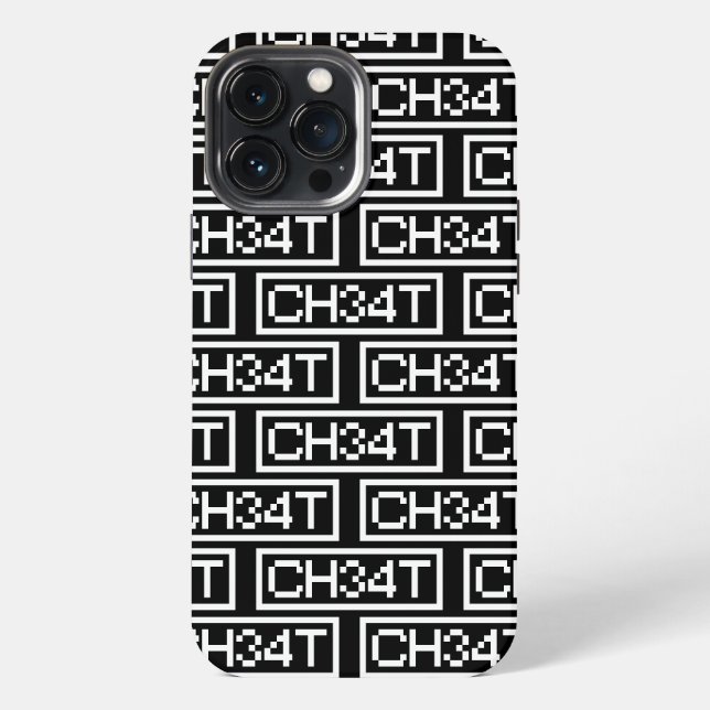 LEET CHEAT Case-Mate iPhone CASE (Back)