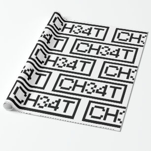 LEET CHEAT WRAPPING PAPER