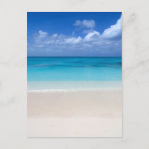 Leeward Beach Turks and Caicos Photo Postcard