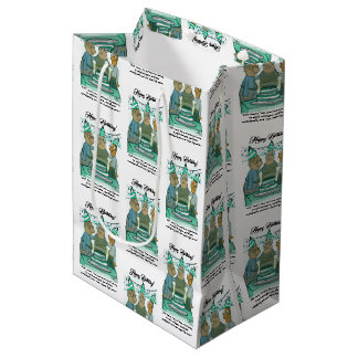 Leeway Senior Birthday Medium Gift Bag