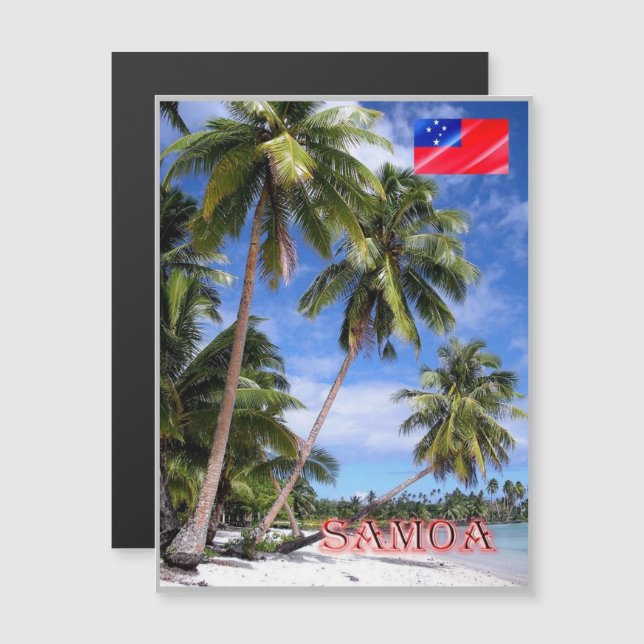 Lefaga - Paradise Beach - Samoa - (Front/Back)