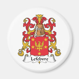 Lefebvre Family Crest Magnet