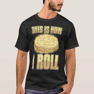 Lefse Norwegian Bread Recipe Maker Flatbread Rolli T-Shirt