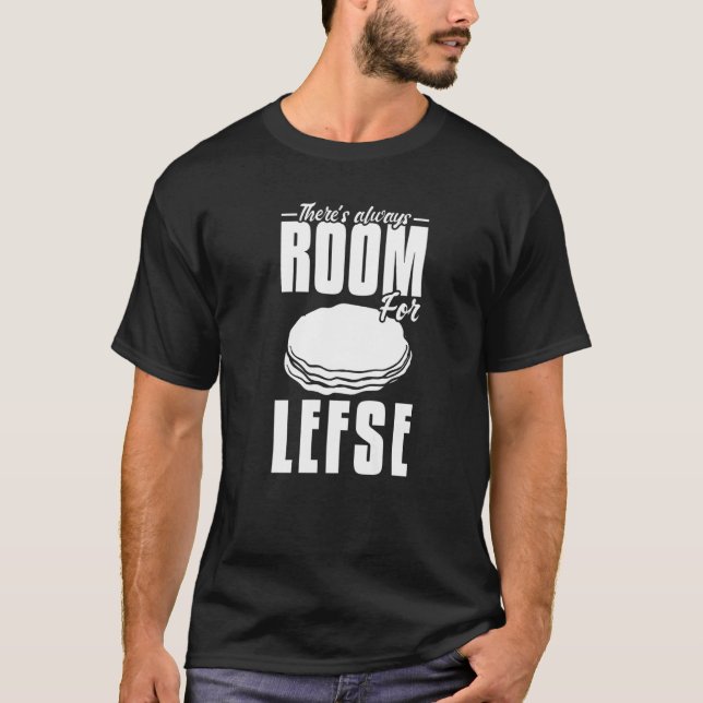Lefse Norwegian Bread Recipe Maker Flatbread Rolli T-Shirt (Front)