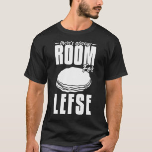 Lefse Norwegian Bread Recipe Maker Flatbread Rolli T-Shirt