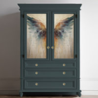 LEFT Angel Wing Ethereal Abstract Impressionism