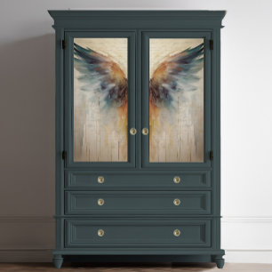 LEFT Angel Wing Ethereal Abstract Impressionism Tissue Paper