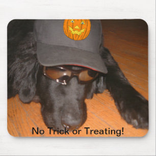 Left Behind This Halloween Mouse Pad