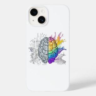 Left Brain vs Right Brain Creative Artwork Case-Mate iPhone 14 Case