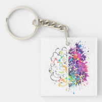 Left Brain vs Right Brain Creative Artwork