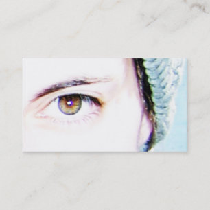 left eye business card