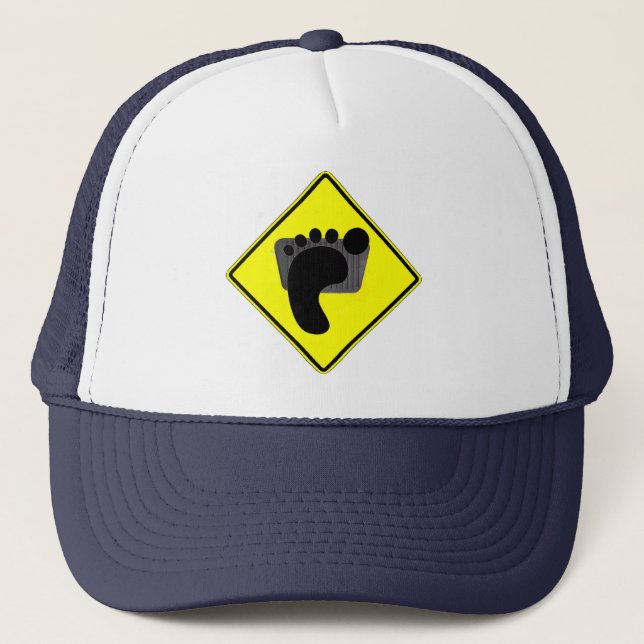 Left Foot Braker Trucker Hat (Front)