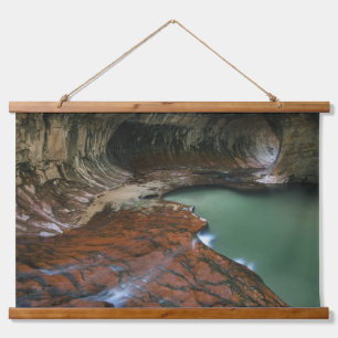 Left Fork   Zion National Park, Utah Hanging Tapestry